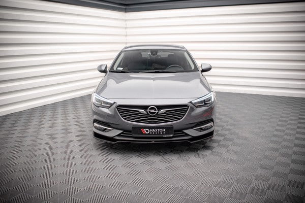 Maxton Front Splitter V.3 Opel Insignia Mk2 - Gloss Black