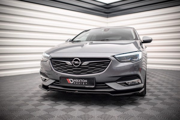 Maxton Front Splitter V.3 Opel Insignia Mk2 - Gloss Black
