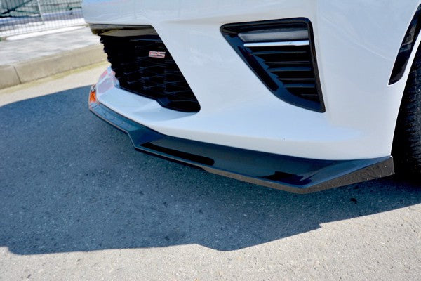 Maxton Front Splitter V.1 Chevrolet Camaro 6Th-Gen. Phase-I 2Ss Coupe - Gloss