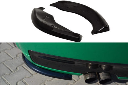 Maxton Rear Side Splitters Audi S3 8L - Gloss Black