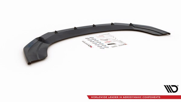 Maxton Front Splitter Volkswagen Caddy Mk. 4 - Gloss Black