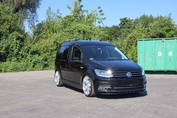 Maxton Front Splitter Volkswagen Caddy Mk. 4 - Gloss Black
