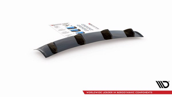 Maxton Rear Valance Porsche Panamera Turbo 970 Facelift - Gloss Black