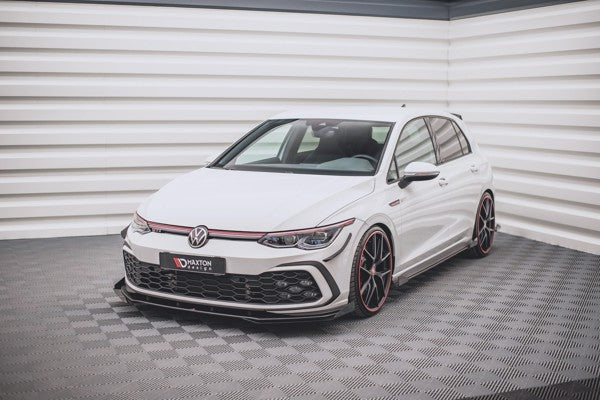 Maxton Front Bumper Wings (Canards) Volkswagen Golf 8 Gti