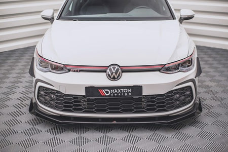 Maxton Front Bumper Wings (Canards) Volkswagen Golf 8 Gti
