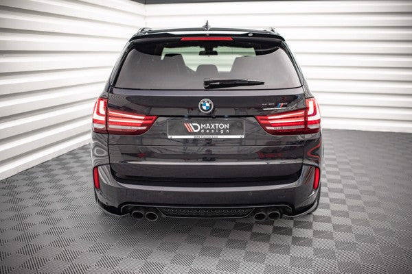 Maxton Rear Side Splitters BMW X5 M F15 - Gloss Black