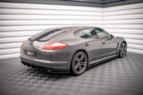 Maxton Rear Side Splitters Porsche Panamera / Panamera Diesel 970 - Gloss Black