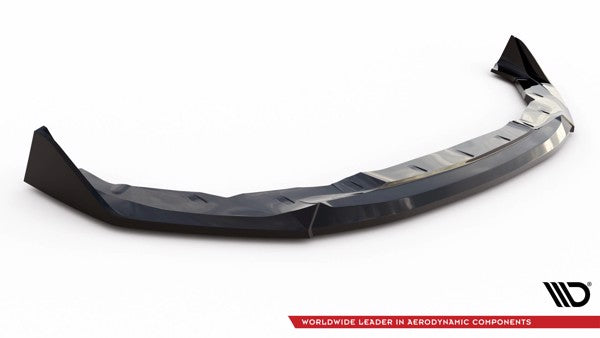 Maxton Front Splitter V.3 BMW 2 Coupe M-Pack / M240I G42 - Gloss Black
