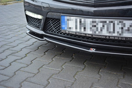 Maxton Front Splitter V.1 Mercedes-Benz E63 Amg W212  - Gloss