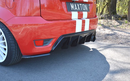 Maxton Rear Valance Ford Fiesta St Mk6 - Gloss Black