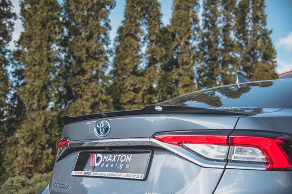 Maxton Spoiler Cap Toyota Corolla Xii Sedan - Gloss Black