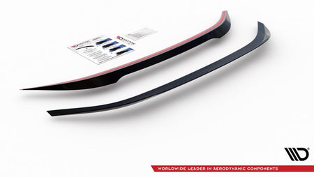 Maxton Spoiler Cap Toyota Corolla Xii Sedan - Gloss Black
