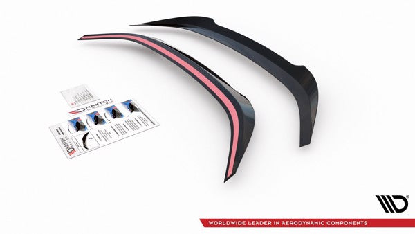 Maxton Spoiler Cap Toyota Corolla Xii Sedan - Gloss Black