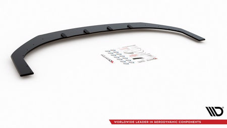 Maxton Racing Durability Front Splitter Hyundai I30 N Mk3 Hatchback / Fastback - Black