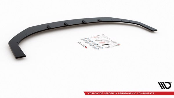 Maxton Racing Durability Front Splitter Hyundai I30 N Mk3 Hatchback / Fastback - Black