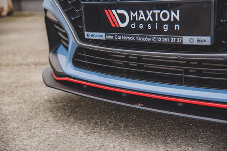 Maxton Racing Durability Front Splitter Hyundai I30 N Mk3 Hatchback / Fastback - Black
