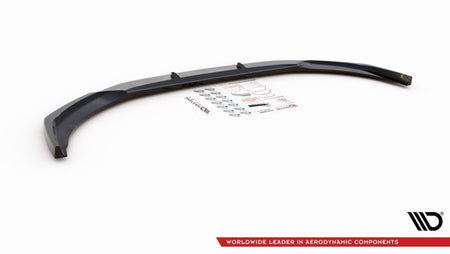 Maxton Front Splitter V.2 Audi A1 S-Line Gb - Gloss Black