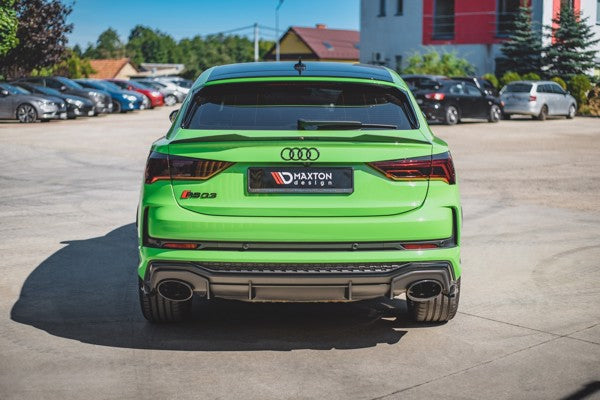 Maxton Rear Side Splitters Audi RSq3 F3 - Gloss Black