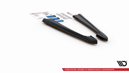 Maxton Rear Side Splitters V.2 Audi RS6 C7 - Gloss Black (OUTLET) 
