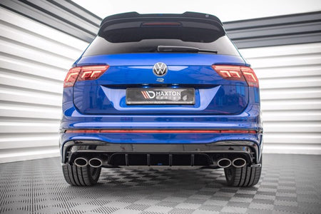 Maxton Rear Valance Volkswagen Tiguan R Mk2 Facelift - Gloss Black