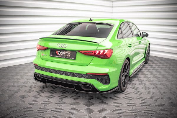Maxton The Extension Of The Rear Window Audi RS3 Sedan 8Y - Gloss Black