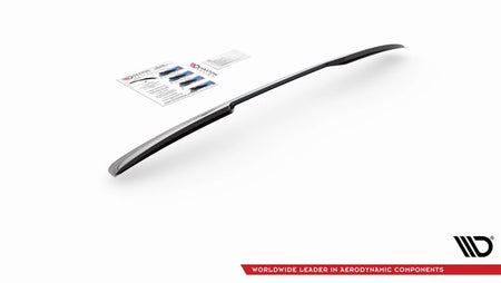 Maxton The Extension Of The Rear Window Audi RS3 Sedan 8Y - Gloss Black