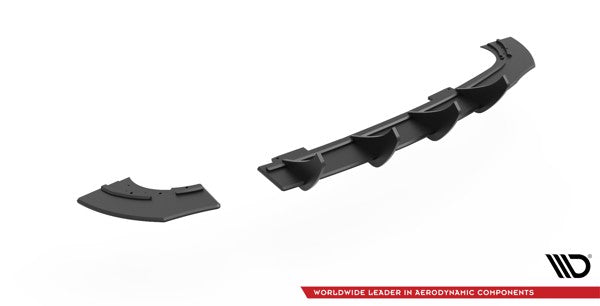Maxton Street Pro Rear Diffuser Opel Astra Gtc Opc-Line J - Black