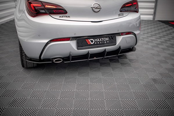 Maxton Street Pro Rear Diffuser Opel Astra Gtc Opc-Line J - Black