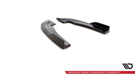 Maxton Rear Side Splitters Dodge Charger Srt Mk7 Facelift - Gloss Black