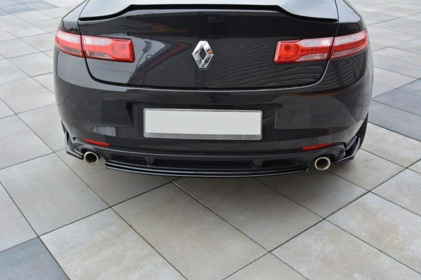 Maxton Rear Side Splitters Renault Laguna Mk 3 Coupe - Gloss Black