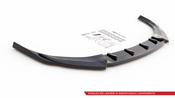 Maxton Front Splitter V.5 Hyundai I30 N Mk3 Hatchback/ Fastback - Gloss Black