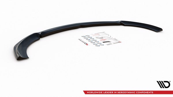 Maxton Front Splitter V.2 Mercedes-Benz E63 Amg Estate/Sedan S213/W213 - Gloss Black