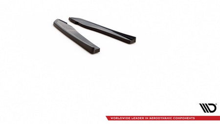 Maxton Rear Side Splitters Audi RS5 F5 Facelift - Gloss Black