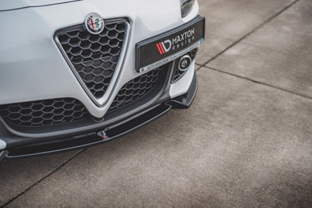 Maxton Front Splitter V.2 Alfa Romeo Giulietta Facelift - Gloss Black