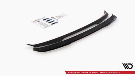 Maxton Spoiler Cap Volvo V60 R-Design Mk2 - Gloss Black
