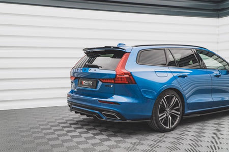 Maxton Spoiler Cap Volvo V60 R-Design Mk2 - Gloss Black