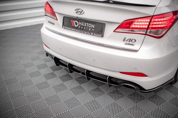 Maxton Street Pro Rear Diffuser Hyundai I40 Mk1 - Black