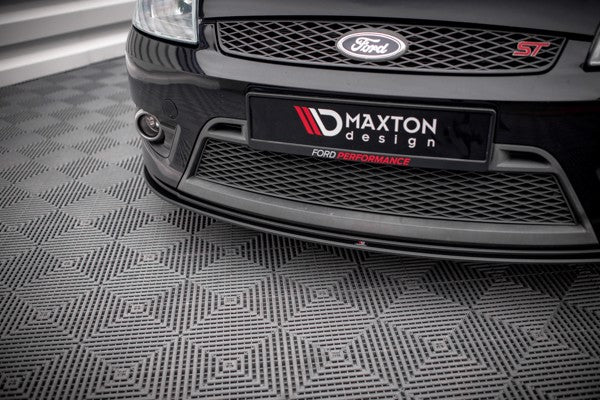 Maxton Street Pro Front Splitter Ford Fiesta St Mk6 - Black