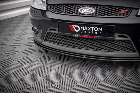 Maxton Street Pro Front Splitter Ford Fiesta St Mk6 - Black