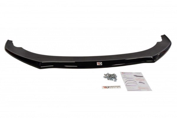 Maxton Front Splitter Audi S7 / A7 S-Line C7 Fl - Gloss Black