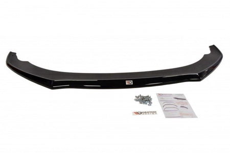 Maxton Front Splitter Audi S7 / A7 S-Line C7 Fl - Gloss Black