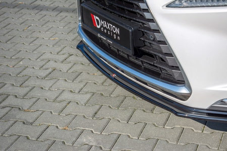 Maxton Front Splitter Lexus Nx Facelift - Gloss Black