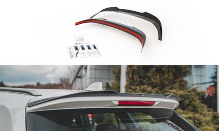 Maxton Spoiler Cap Toyota Corolla Xii Touring Sports - Gloss Black