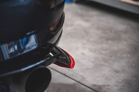 Maxton Rear Side Splitters VW Golf 7 Gti Tcr - Gloss Black