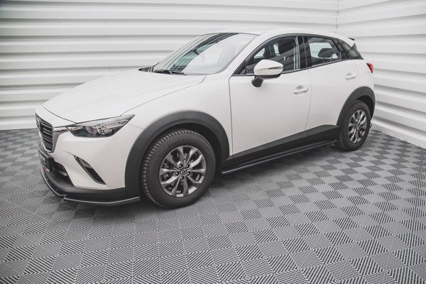 Maxton Side Skirts Diffusers Mazda Cx-3 - Gloss Black