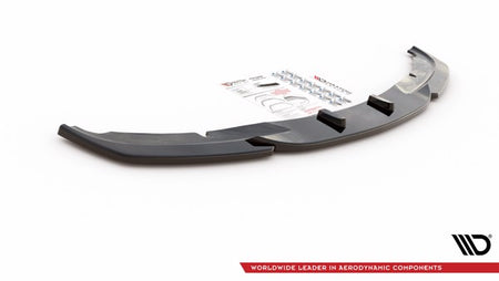 Maxton Front Splitter V.2 BMW 3 E90 - Gloss Black