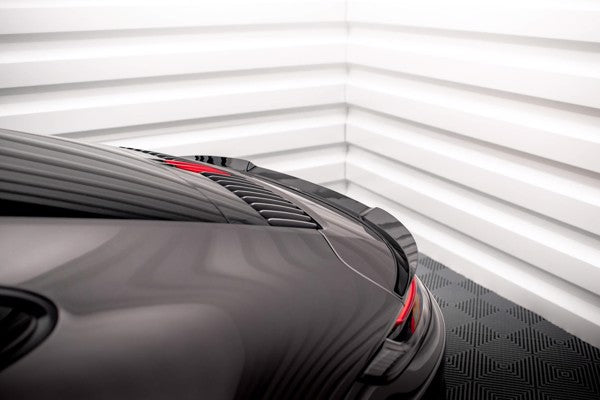 Maxton Spoiler Cap Porsche 911 Carrera 4S 992 - Gloss Black