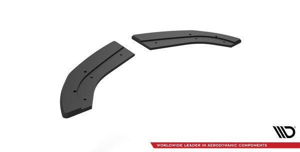 Maxton Street Pro Rear Side Splitters Ford Fiesta St Mk6 - Black