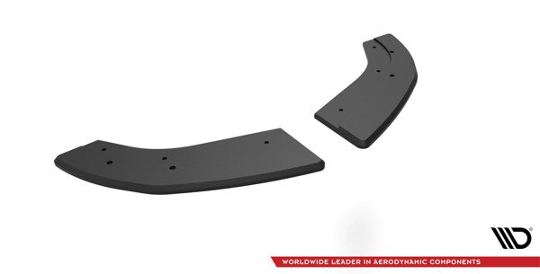 Maxton Street Pro Rear Side Splitters Ford Fiesta St Mk6 - Black