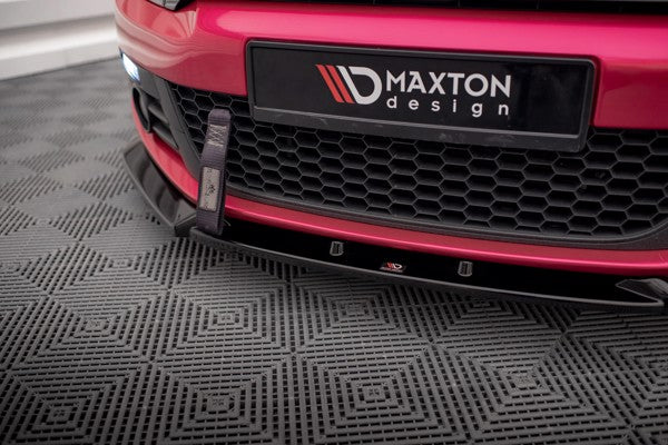 Maxton Front Splitter V.3 Volkswagen Scirocco Mk3 - Gloss Black